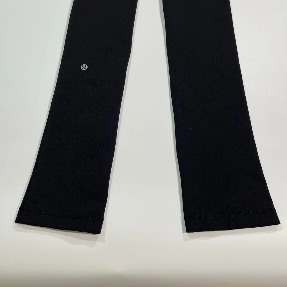 Lululemon Skinny Will Pant Black Womens Size 4 Yoga Pants Pilates